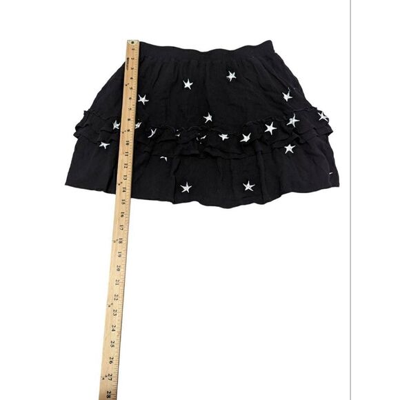NATIVE DAUGHTERS Embroidered Stars Skirt Medium - Picture 2 of 7